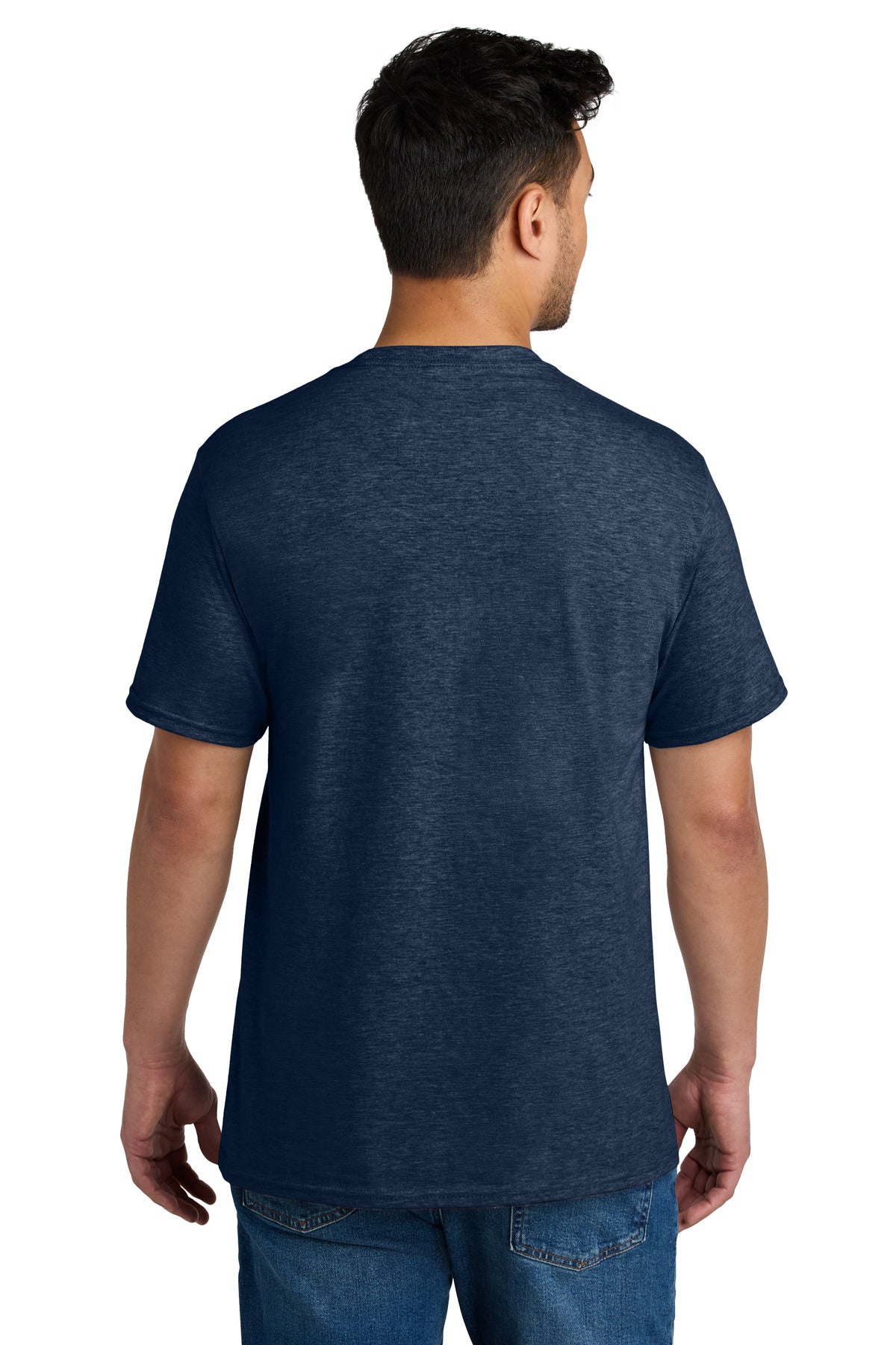 Port & Co CVC Tee - Team Navy Heather