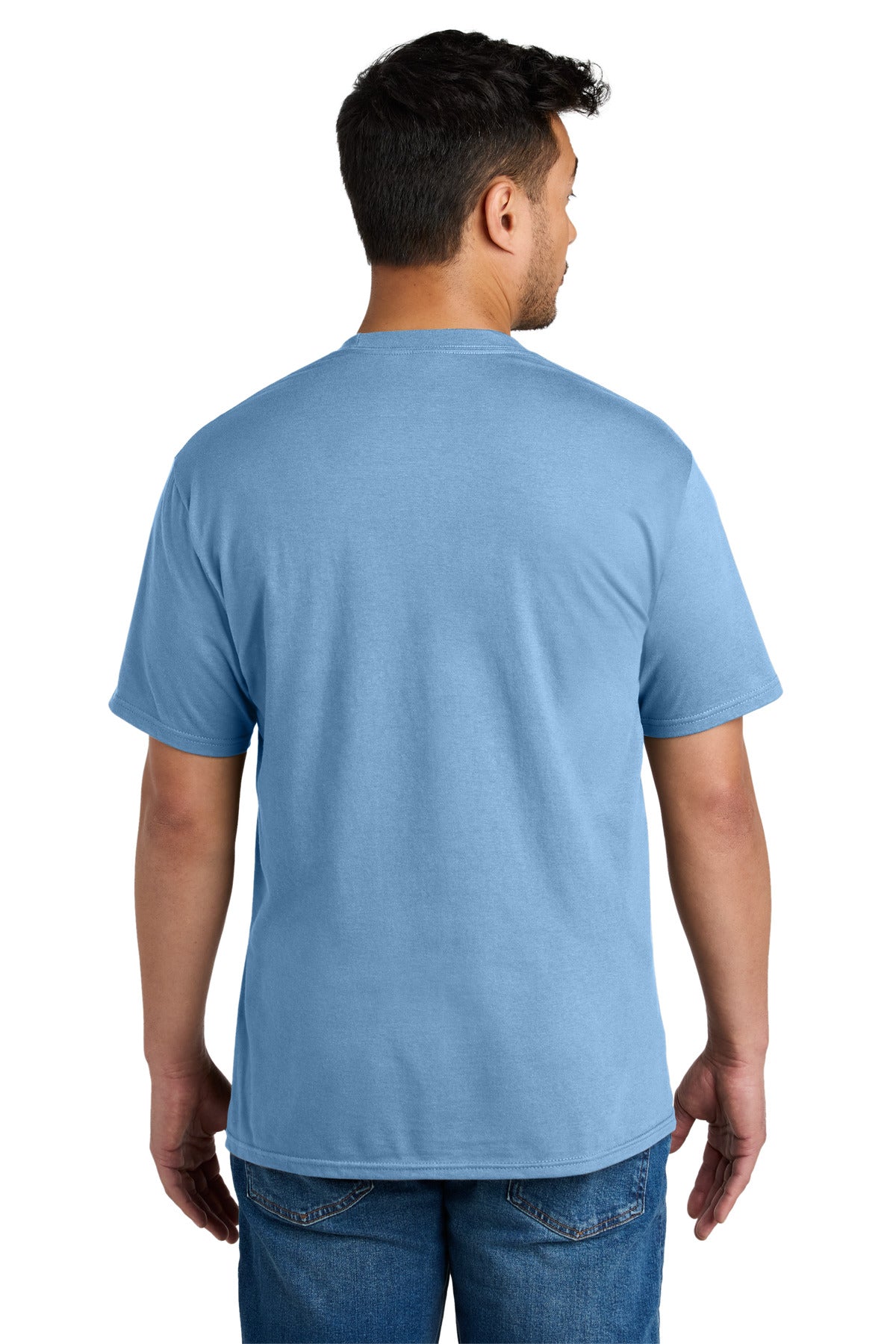 Port & Co CVC Tee - Tundra Blue