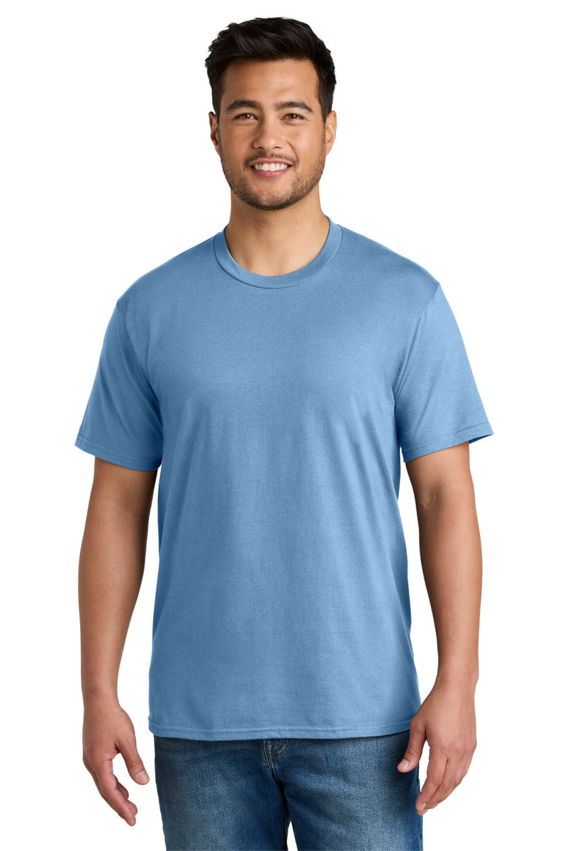 Port & Co CVC Tee - Tundra Blue