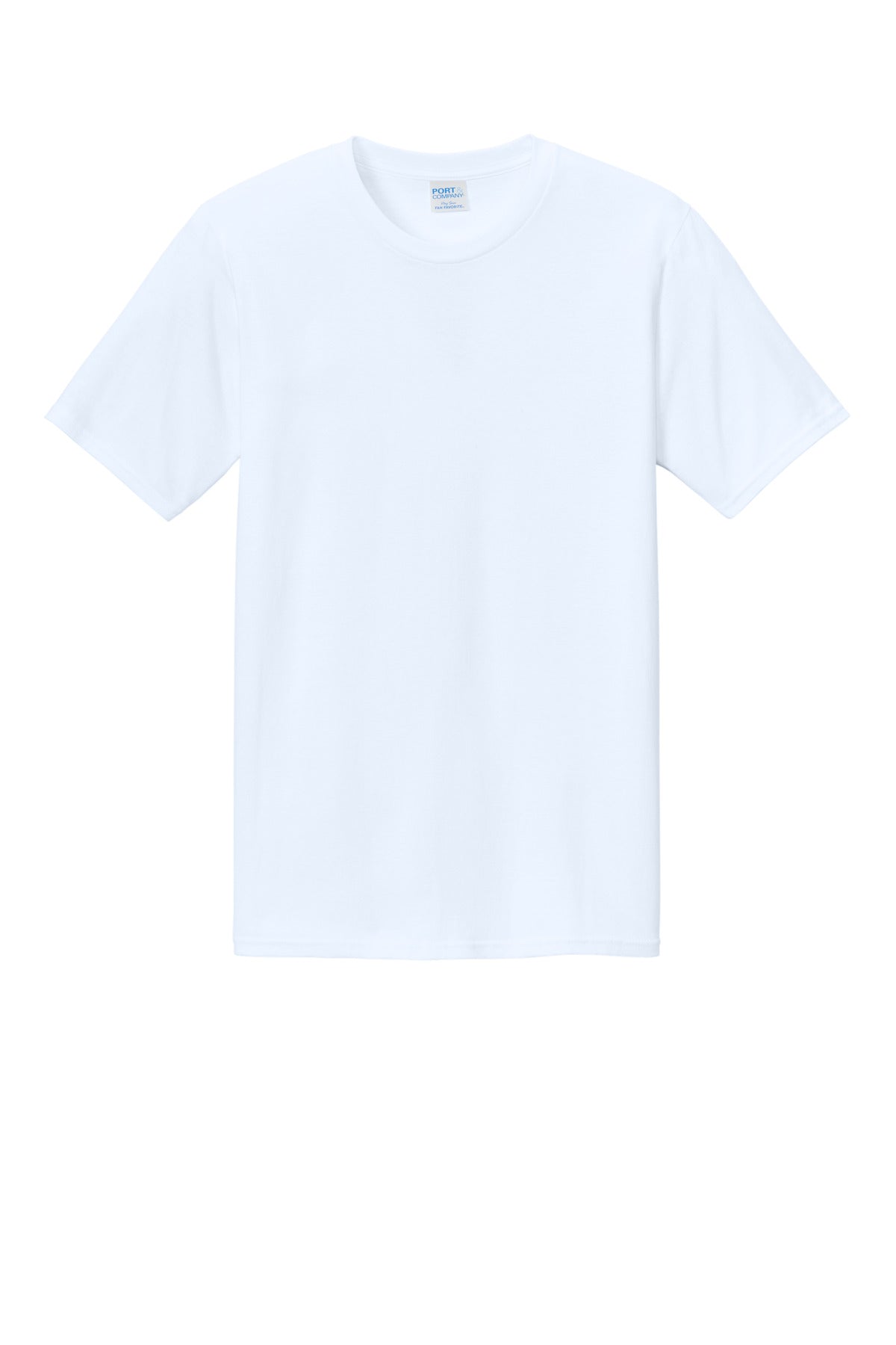 Port & Co CVC Tee - White