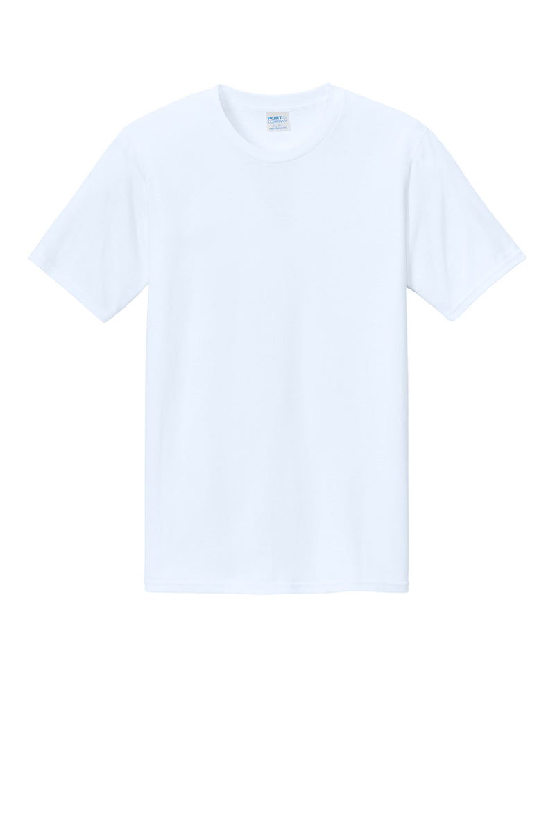 Port & Co CVC Tee - White