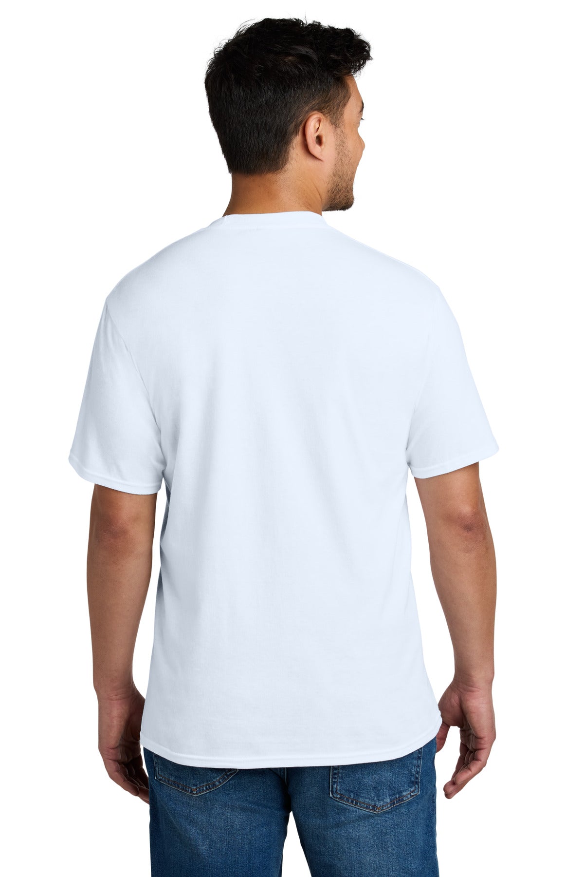 Port & Co CVC Tee - White