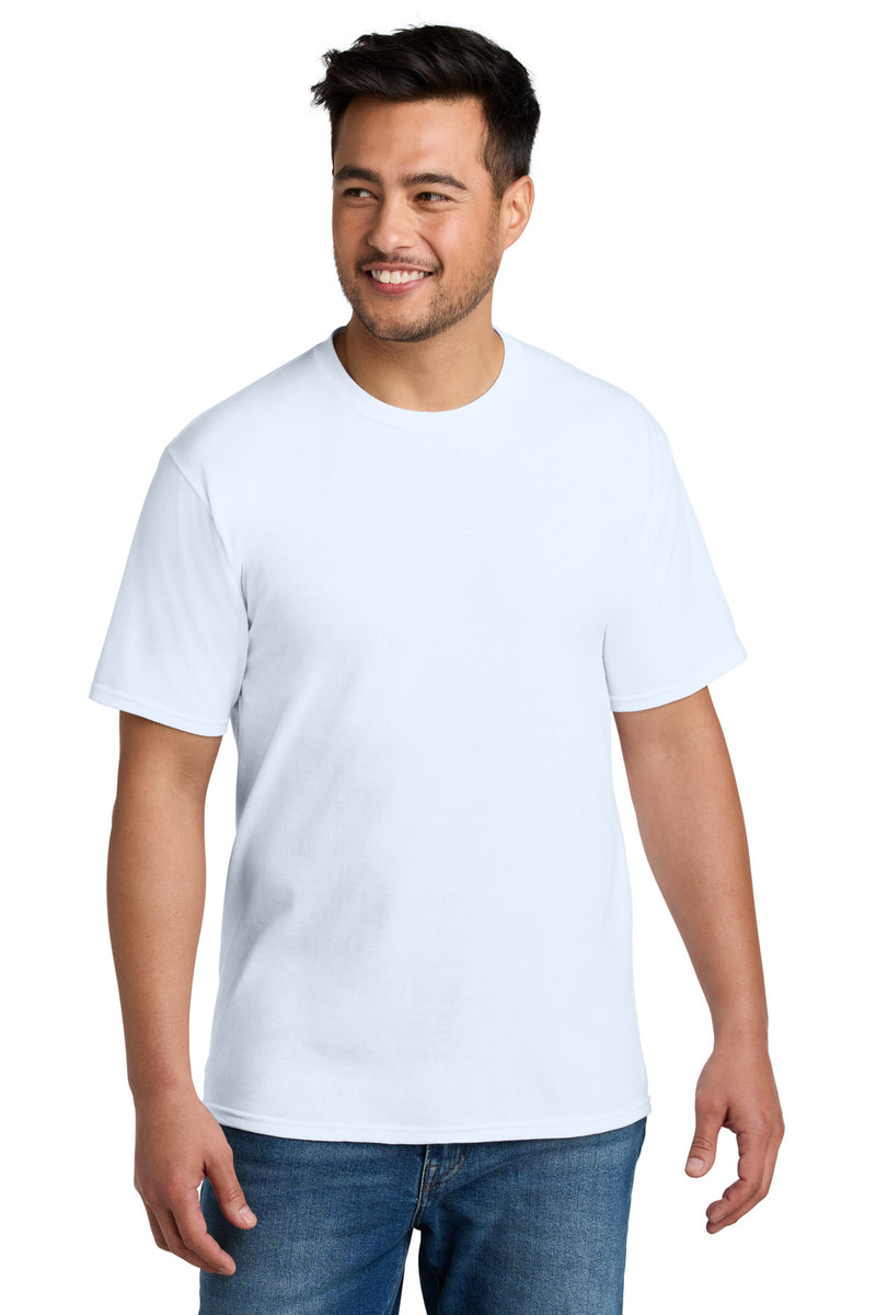 Port & Co CVC Tee - White