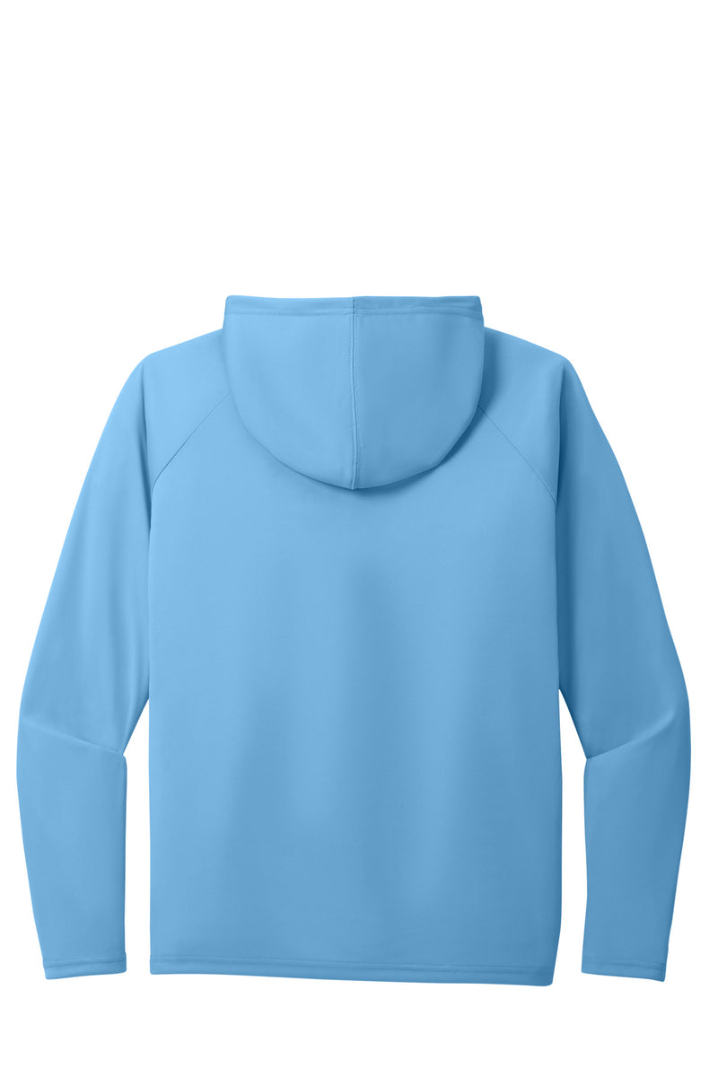 Port & Co Performance Pullover Hooded Tee - Carolina Blue