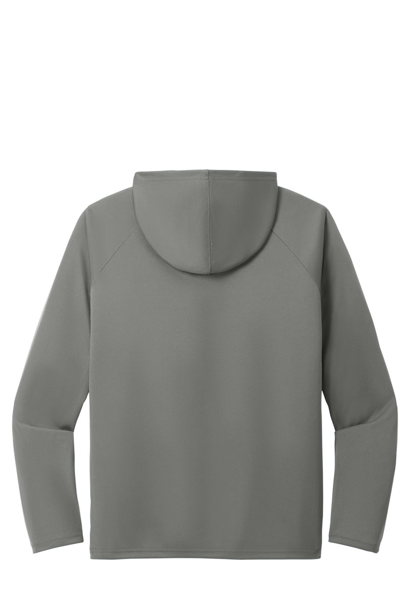 Port & Co Performance Pullover Hooded Tee - Charcoal