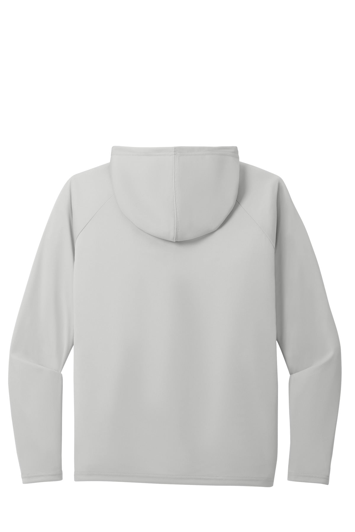 Port & Co Performance Pullover Hooded Tee - Silver