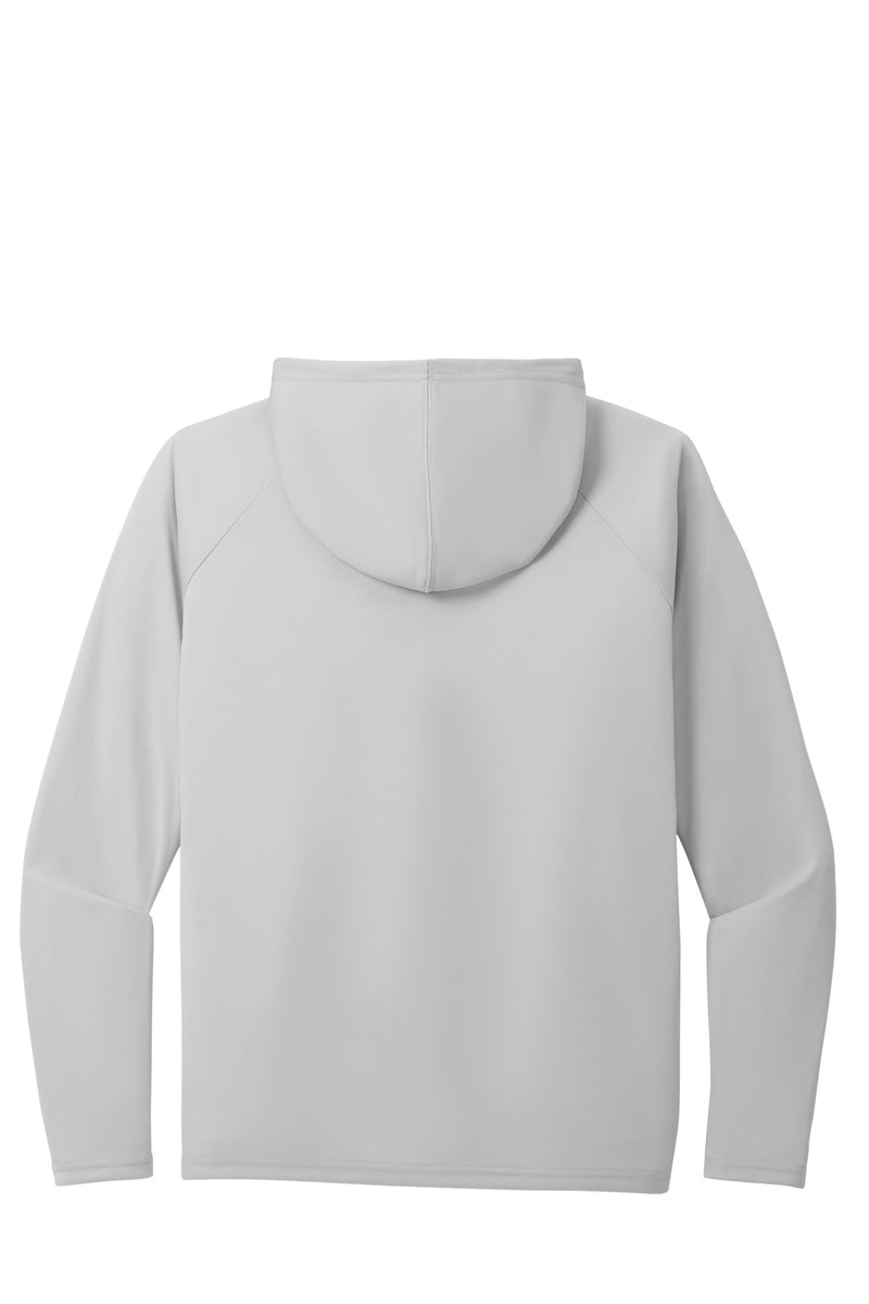 Port & Co Performance Pullover Hooded Tee - Silver