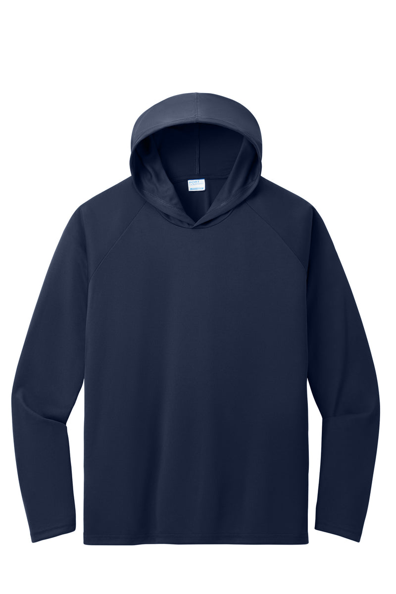 Port & Co Performance Pullover Hooded Tee - True Navy