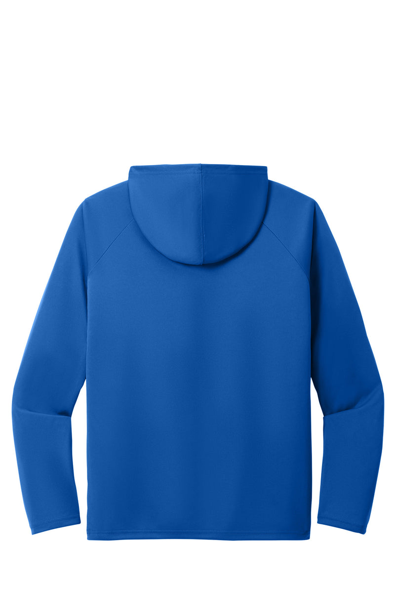 Port & Co Performance Pullover Hooded Tee - True Royal