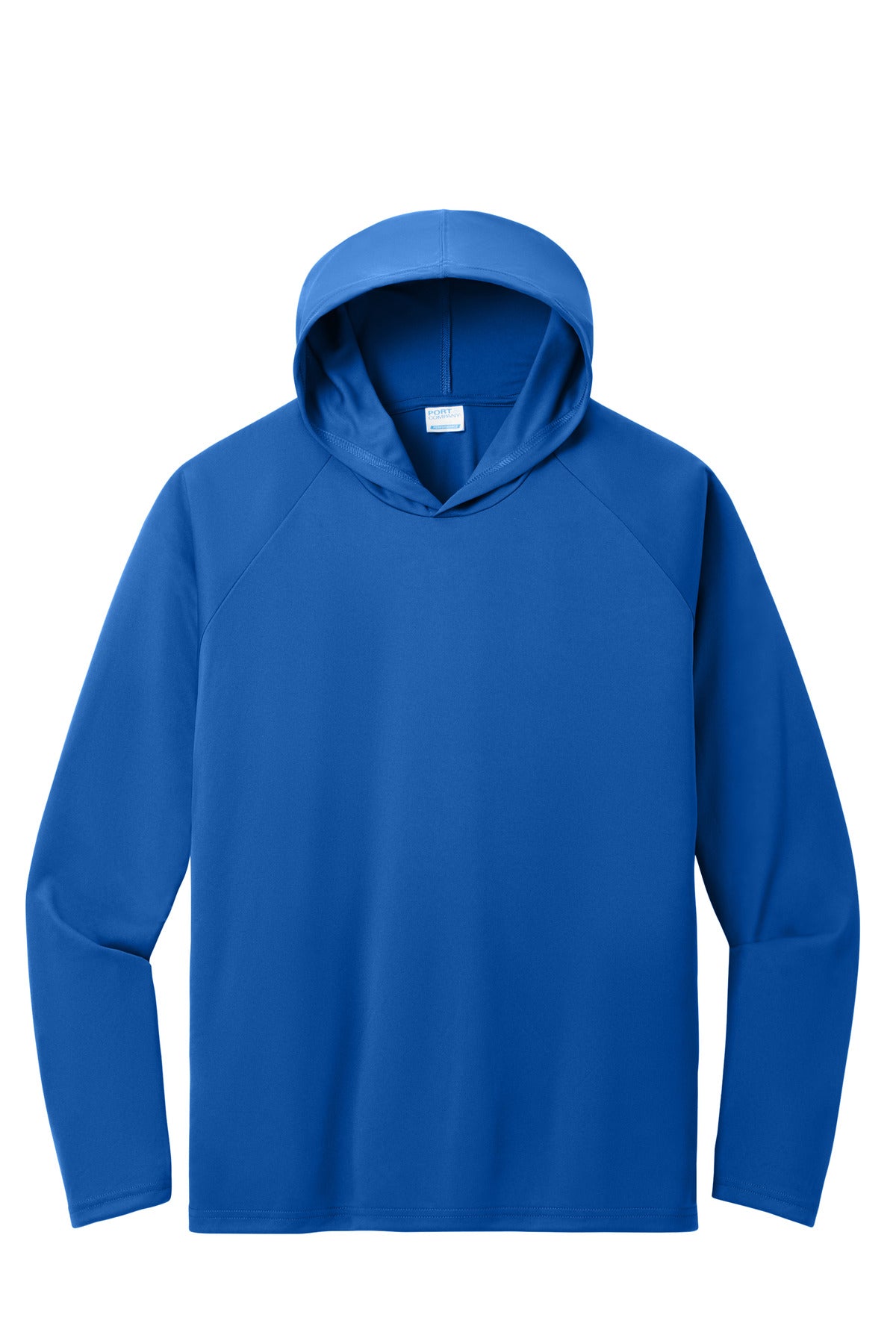 Port & Co Performance Pullover Hooded Tee - True Royal