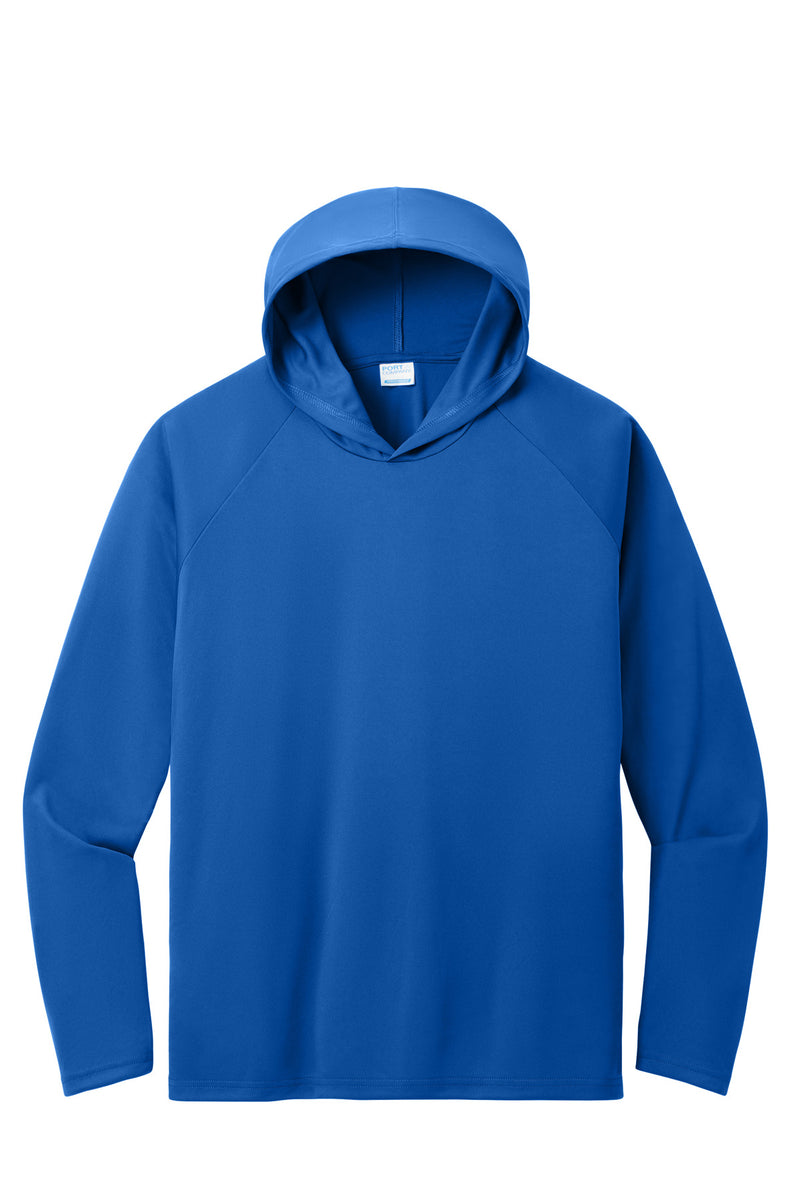 Port & Co Performance Pullover Hooded Tee - True Royal