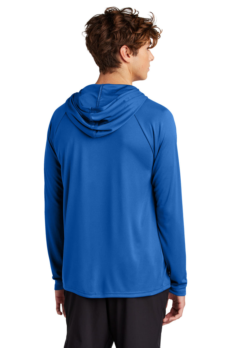 Port & Co Performance Pullover Hooded Tee - True Royal