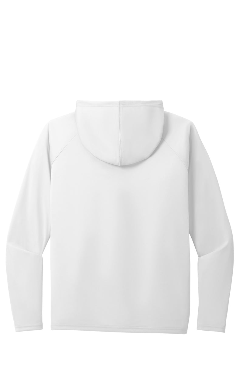 Port & Co Performance Pullover Hooded Tee - White