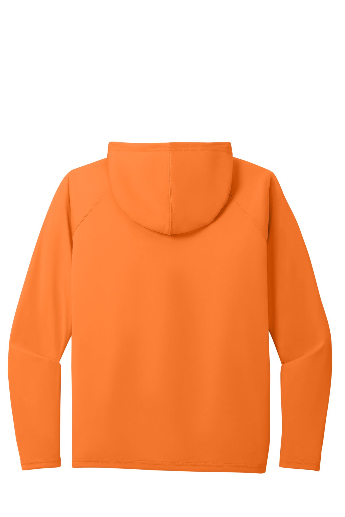 Port & Co Performance Pullover Hooded Tee - Neon Orange