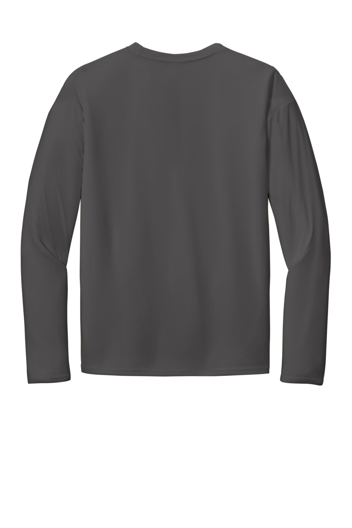 Port & Co Long Sleeve Performance Tee - Charcoal
