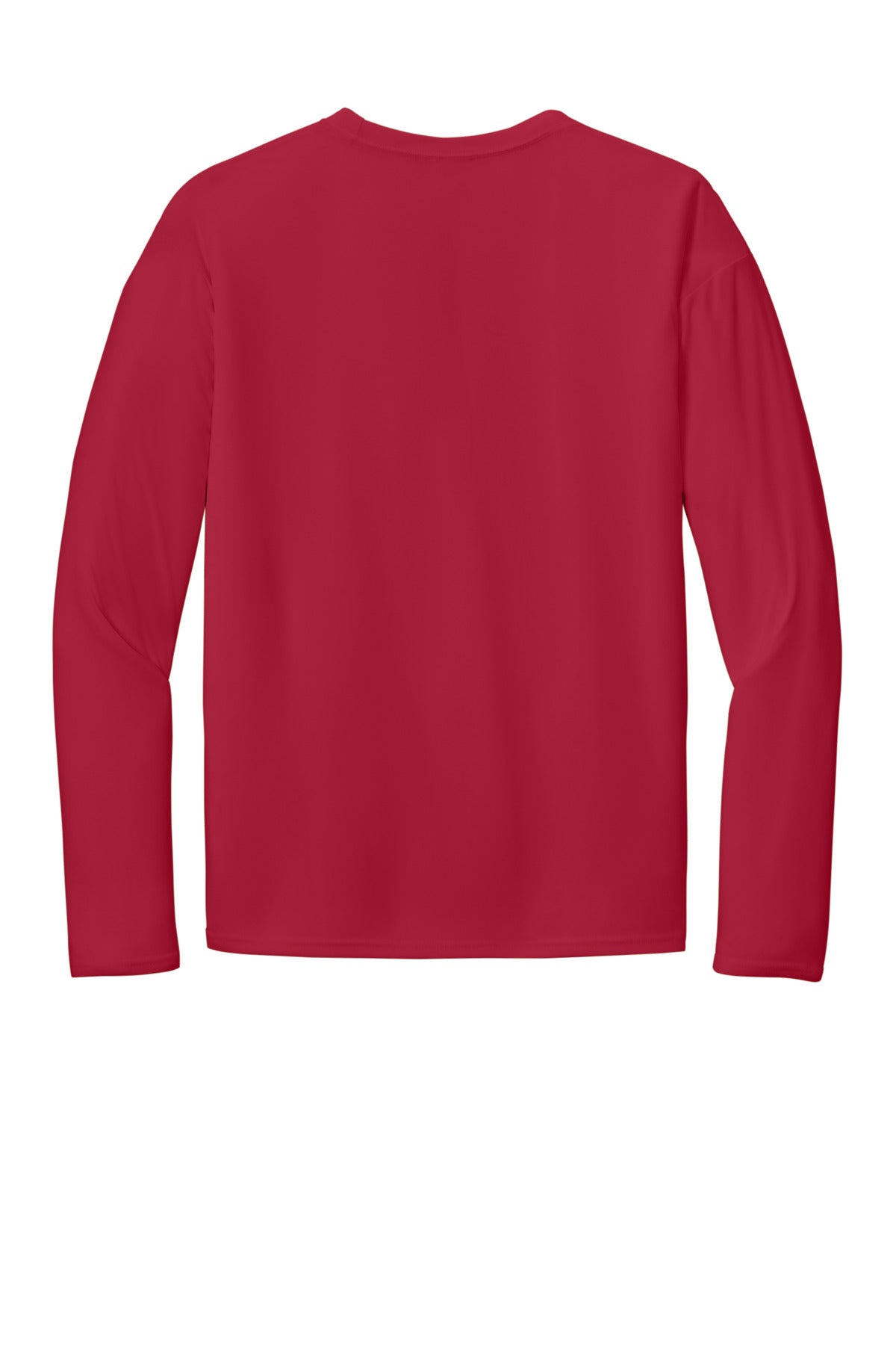 Port & Co Long Sleeve Performance Tee - Red