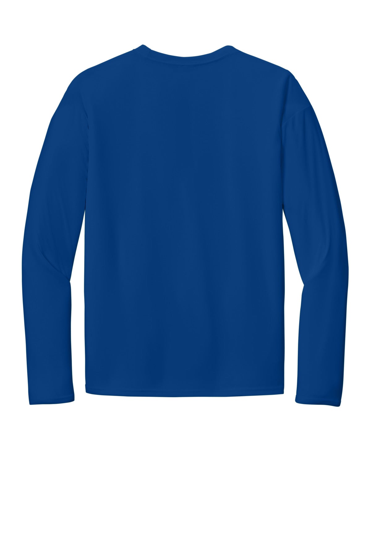 Port & Co Long Sleeve Performance Tee - True Royal