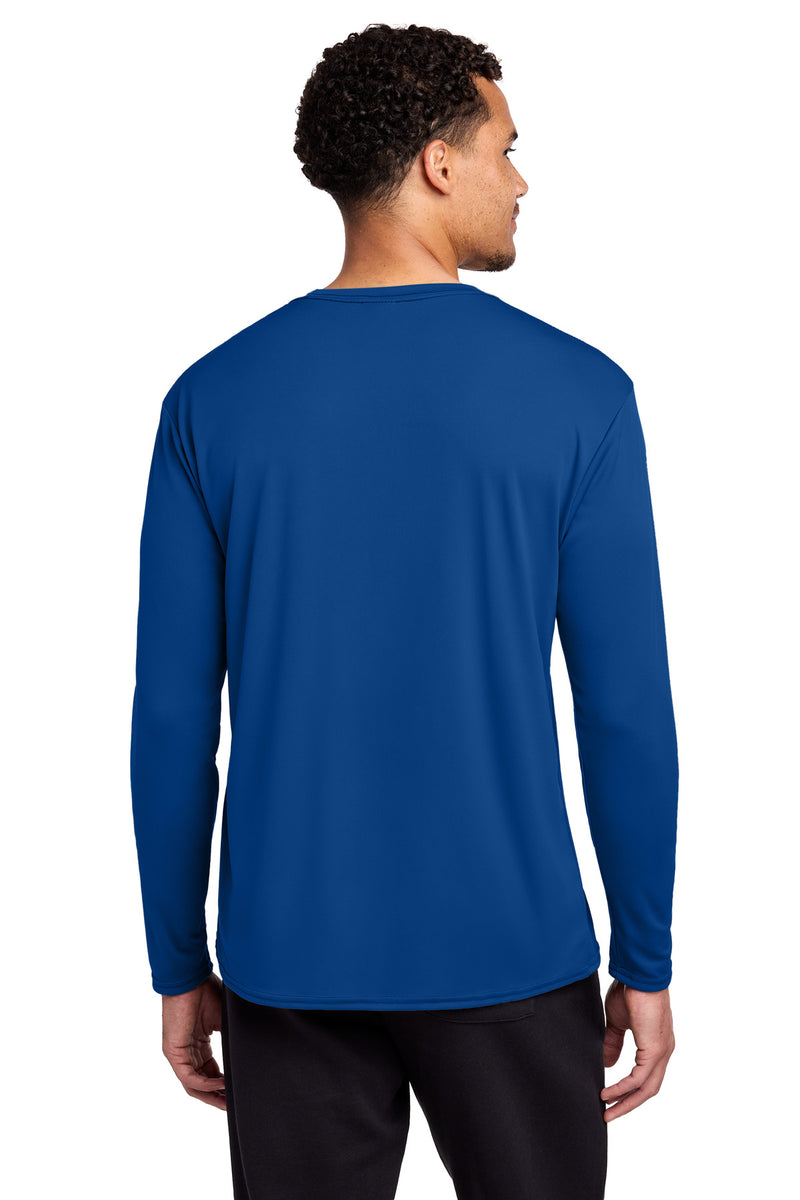 Port & Co Long Sleeve Performance Tee - True Royal