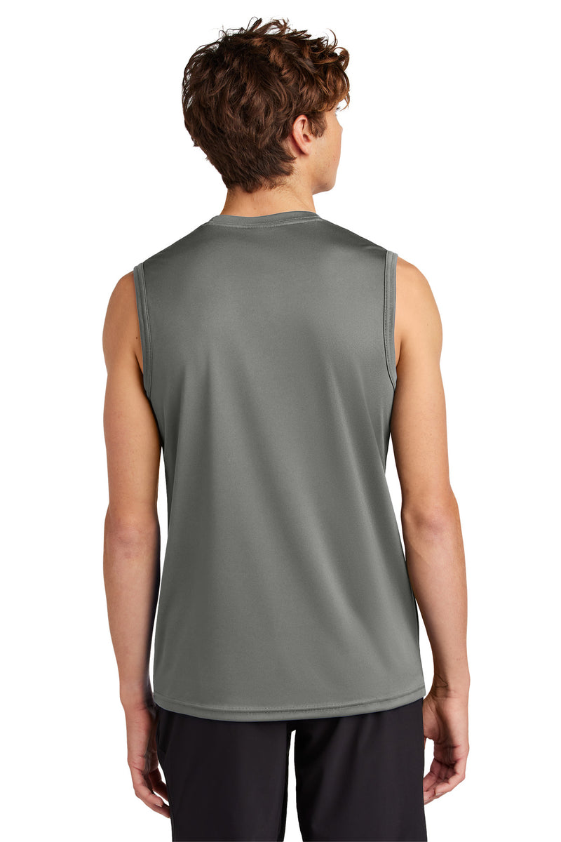 Port & Co Performance Sleeveless Tee - Charcoal