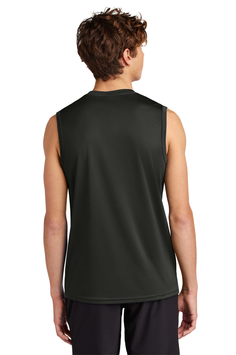 Port & Co Performance Sleeveless Tee - Jet Black