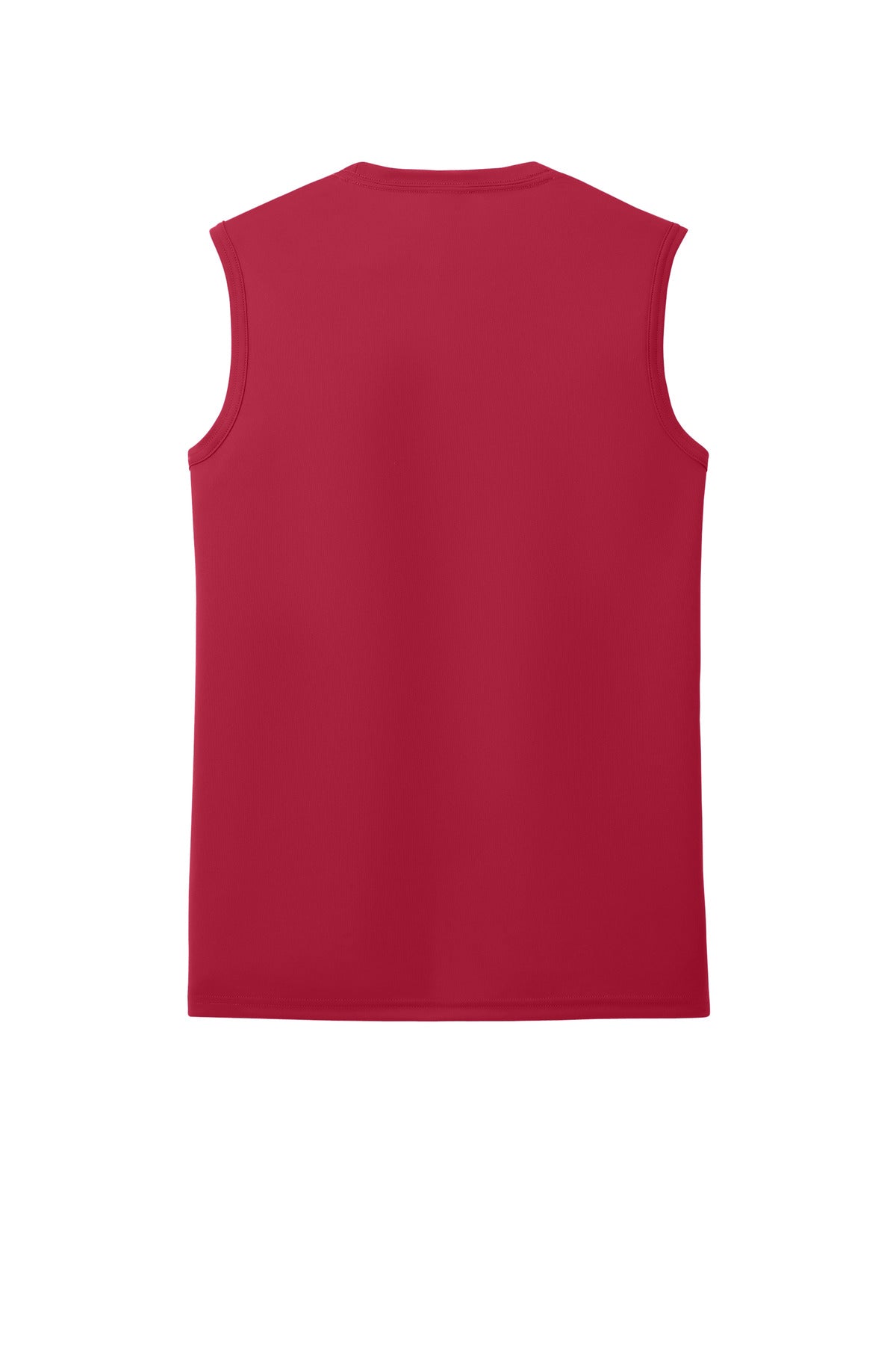 Port & Co Performance Sleeveless Tee - Red