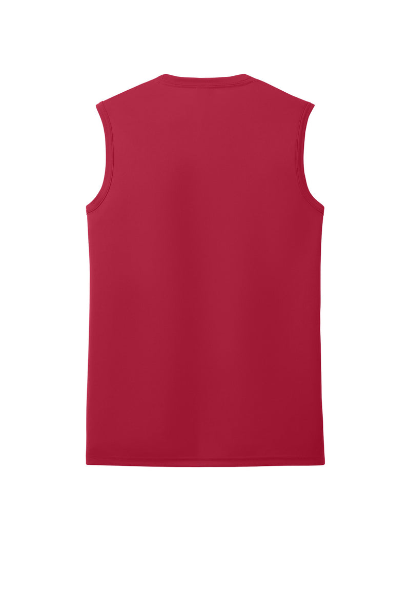 Port & Co Performance Sleeveless Tee - Red