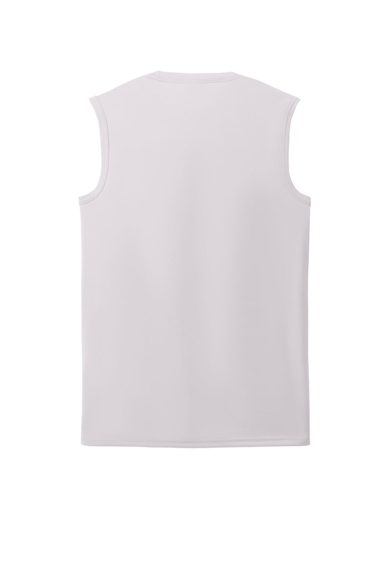 Port & Co Performance Sleeveless Tee - Silver