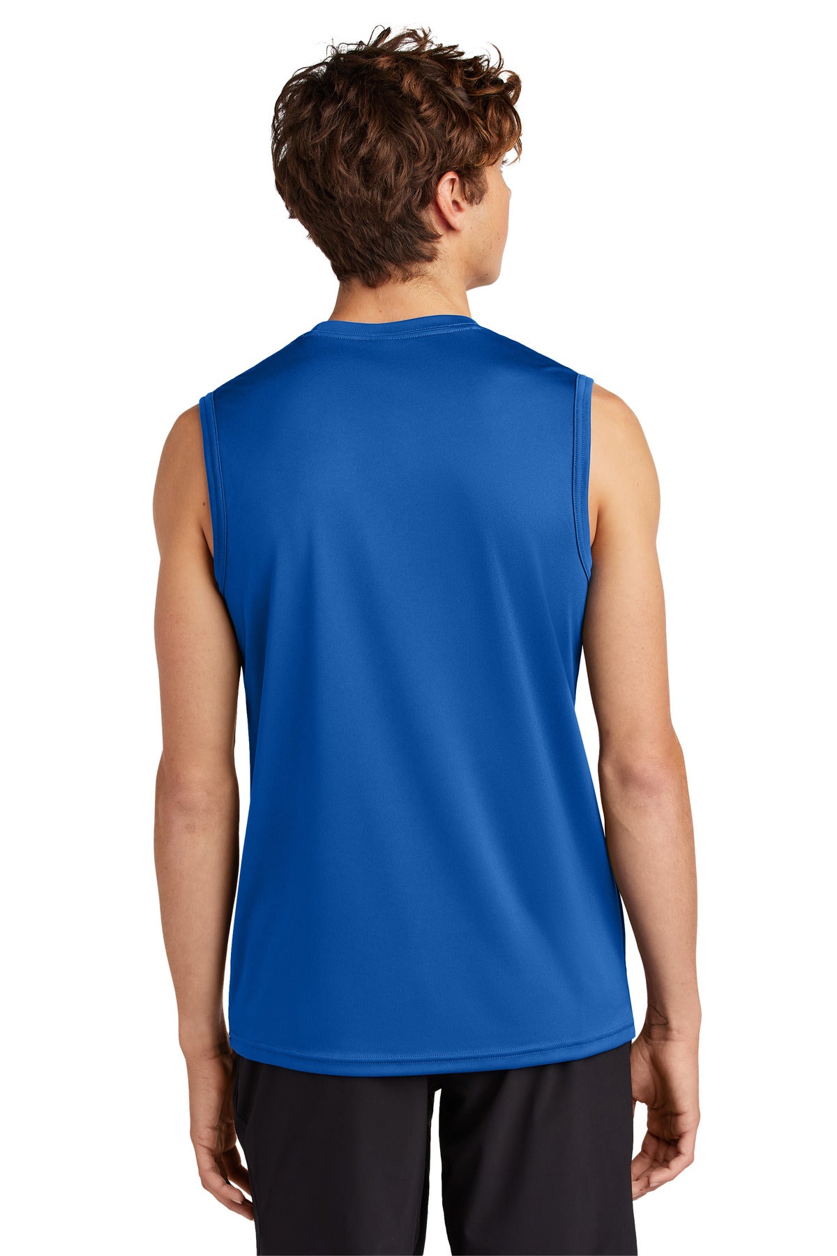 Port & Co Performance Sleeveless Tee - True Royal