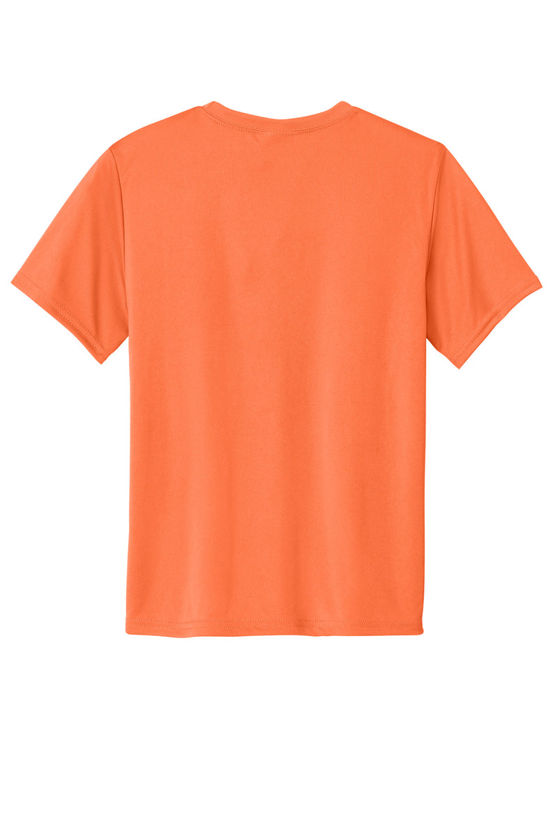 Port & Co Youth Performance Tee - Neon Orange