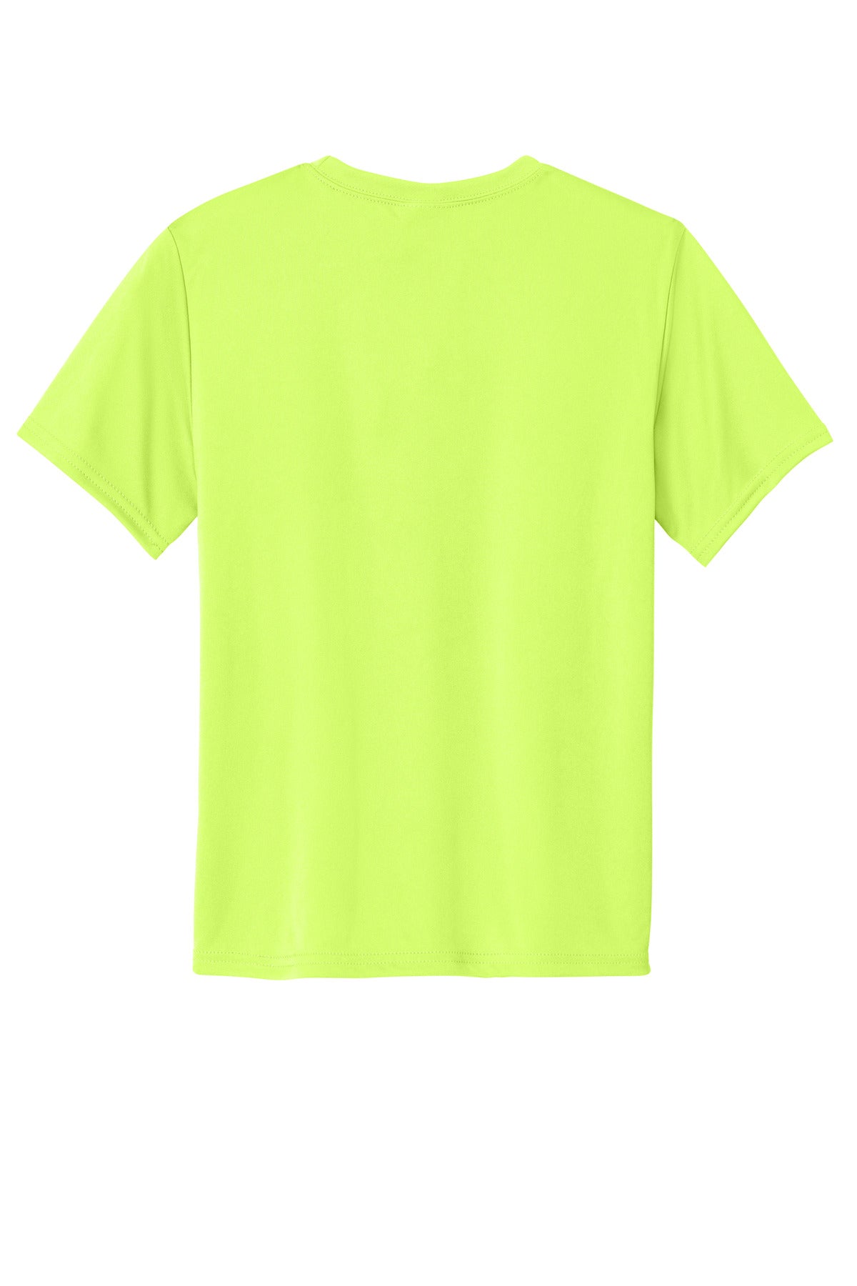 Port & Co Youth Performance Tee - Neon Yellow