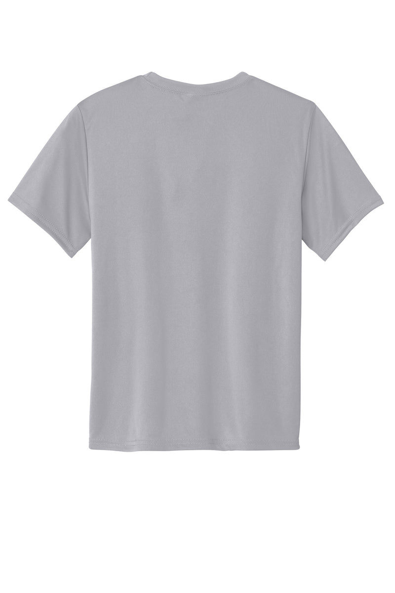 Port & Co Youth Performance Tee - Silver