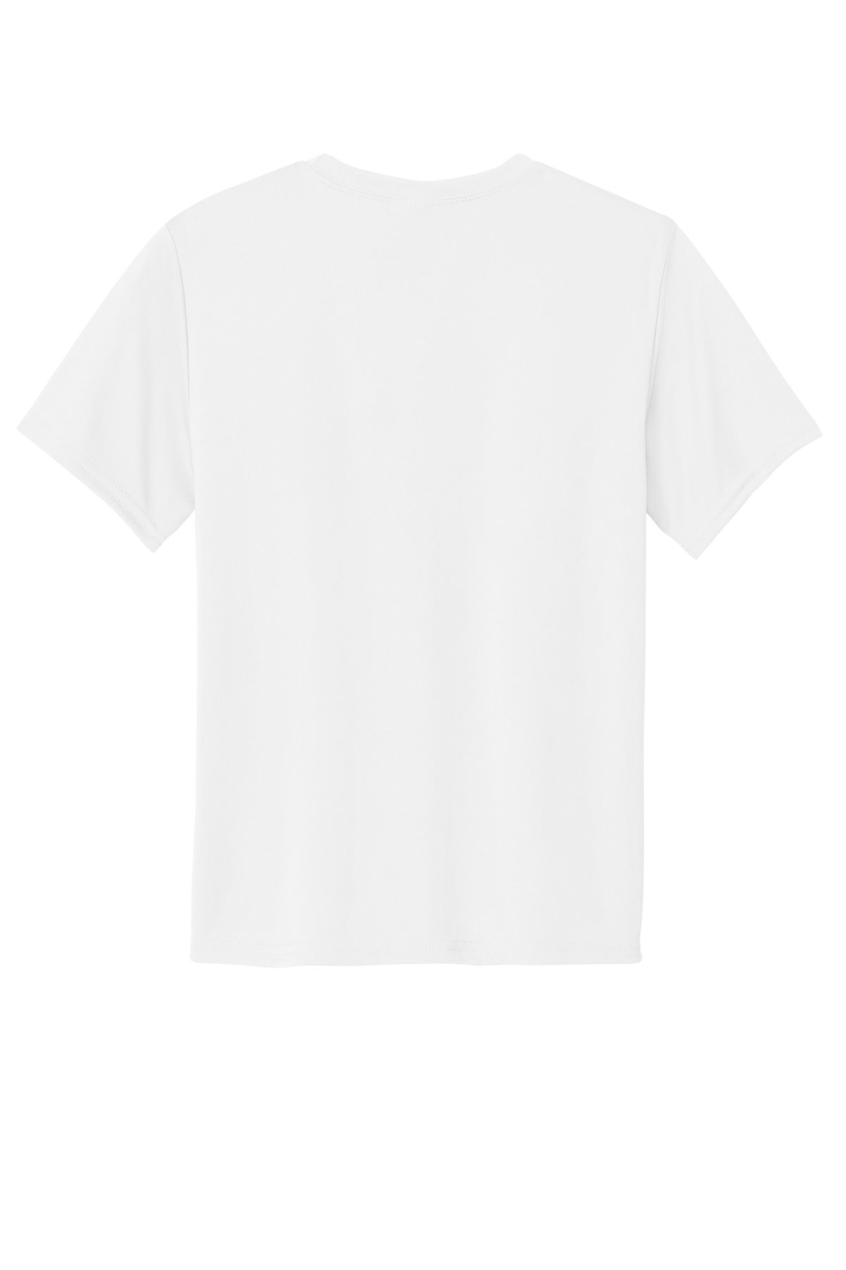 Port & Co Youth Performance Tee - White