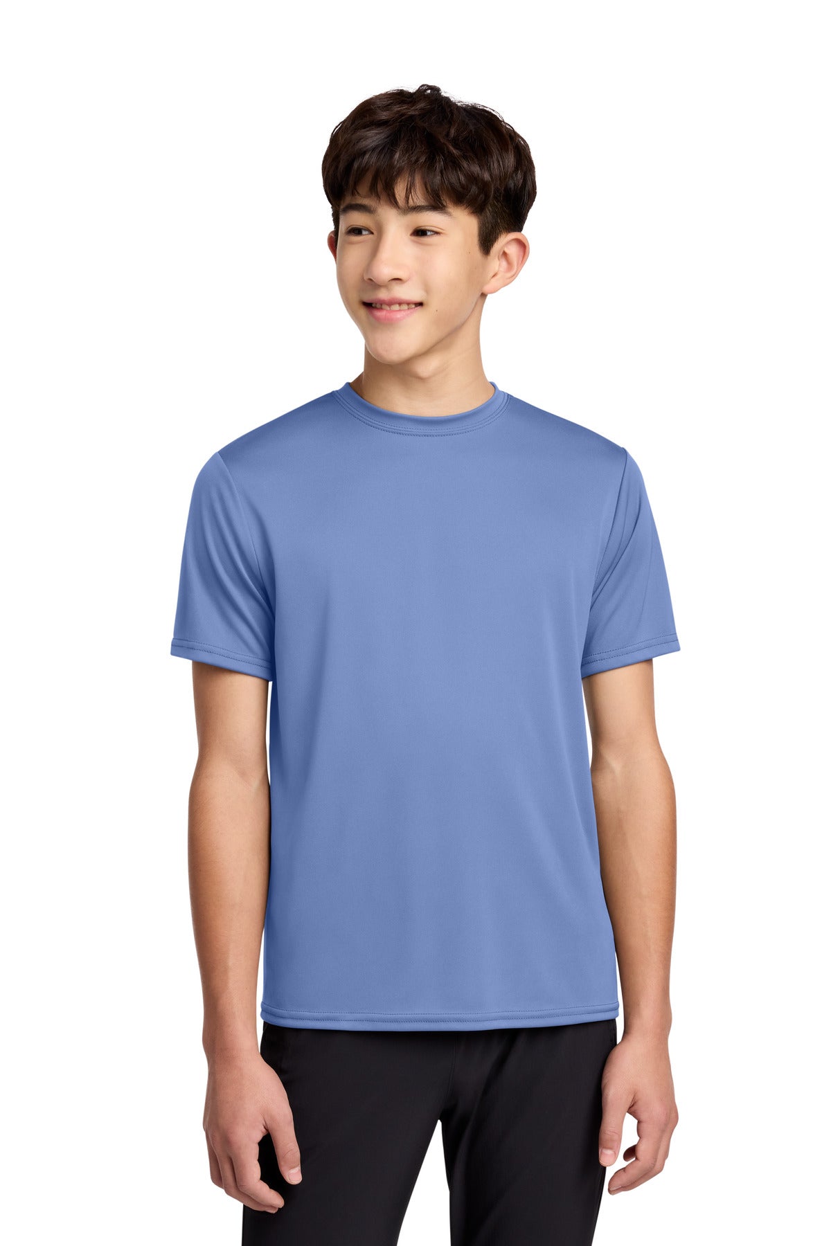 Port & Co Youth Performance Tee - Carolina Blue