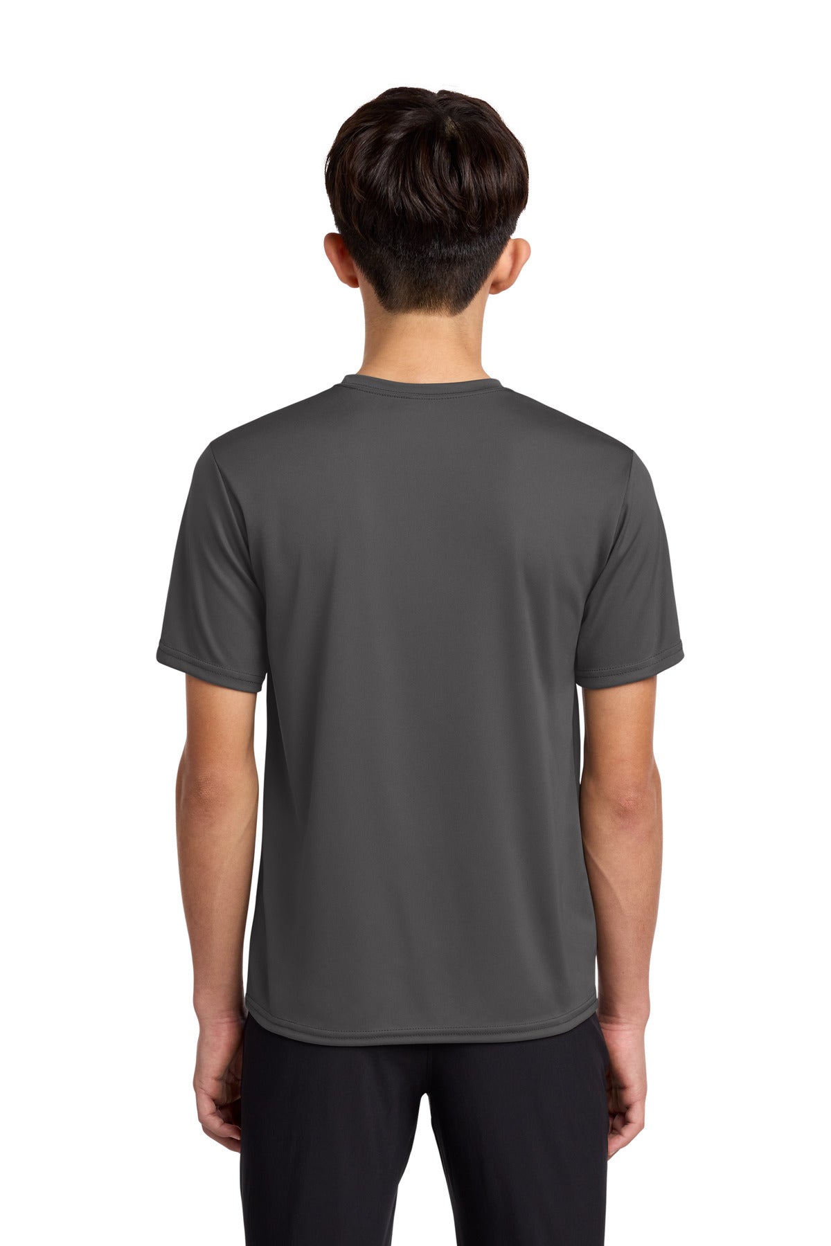 Port & Co Youth Performance Tee - Charcoal