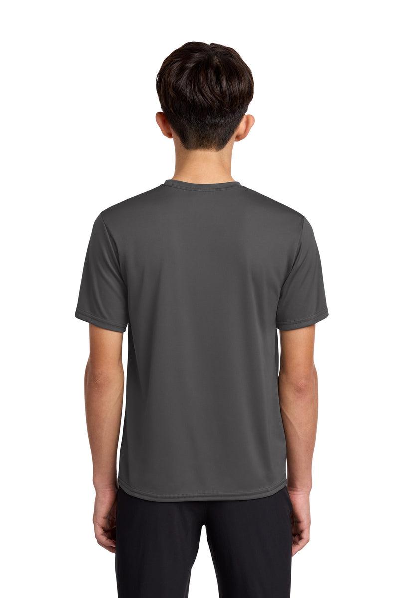 Port & Co Youth Performance Tee - Charcoal