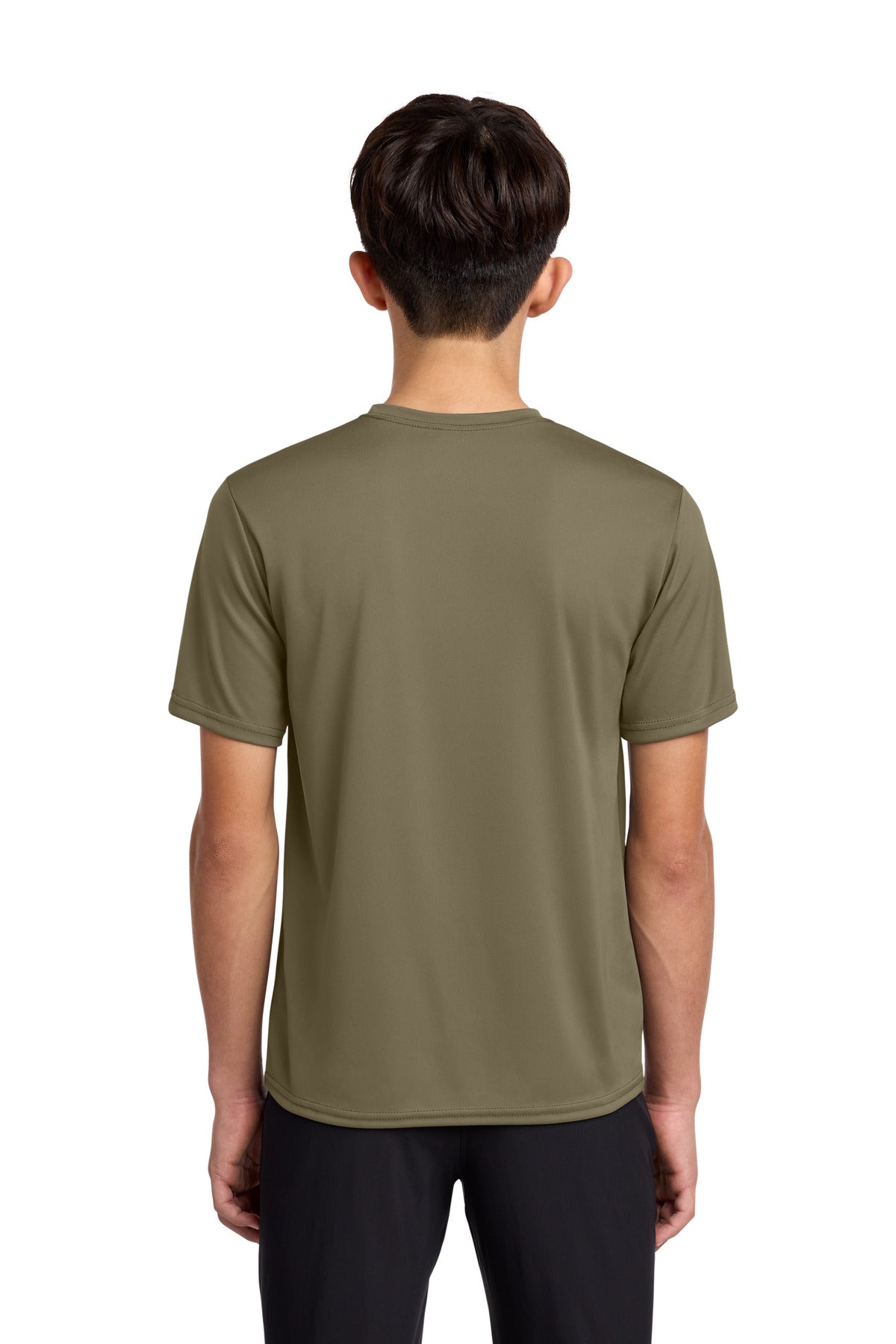 Port & Co Youth Performance Tee - Coyote Brown