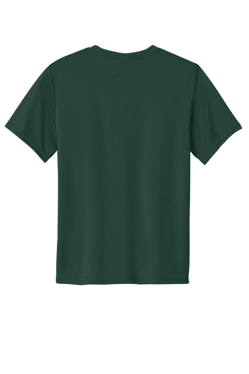 Port & Co Youth Performance Tee - Dark Green