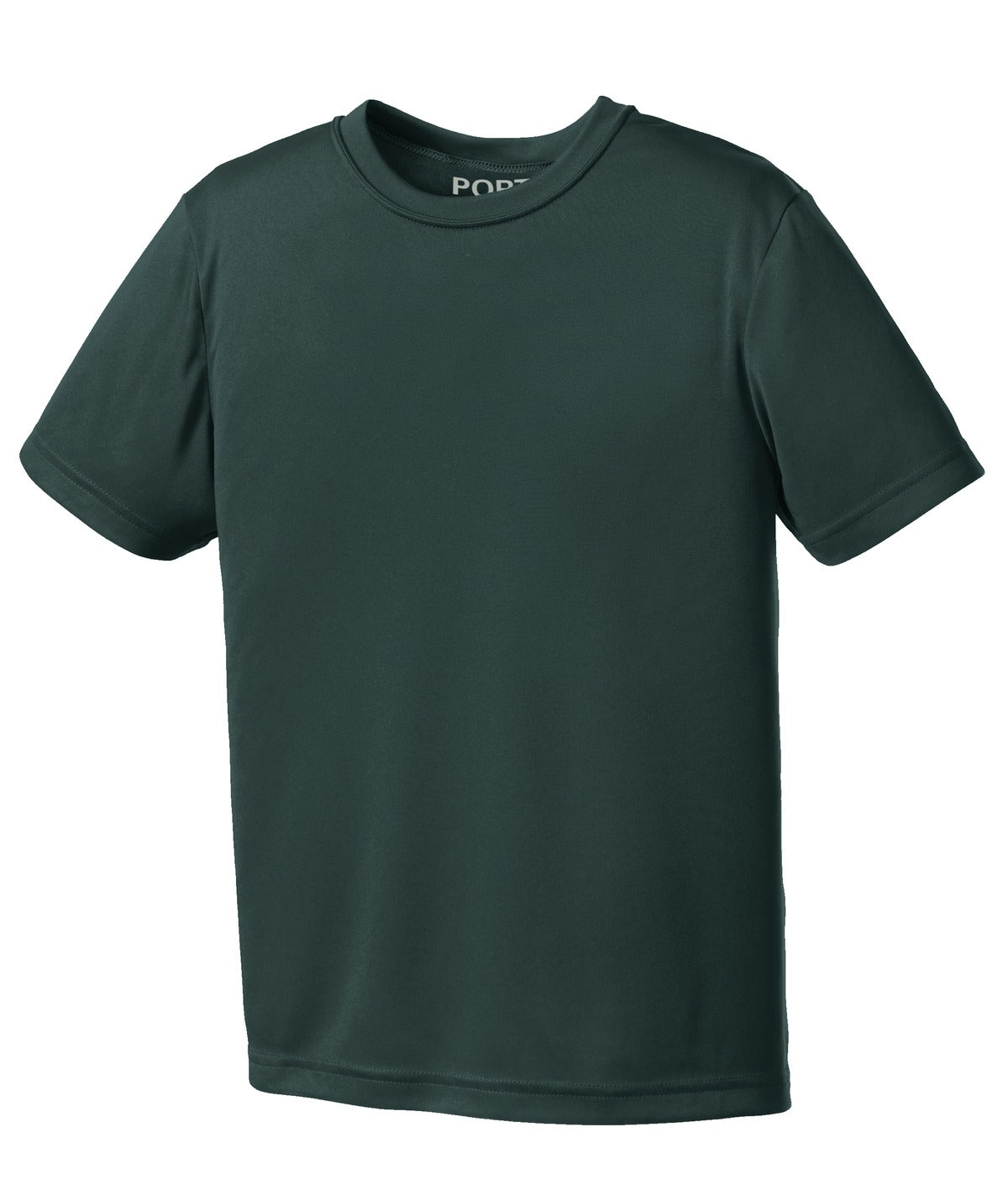 Port & Co Youth Performance Tee - Dark Green