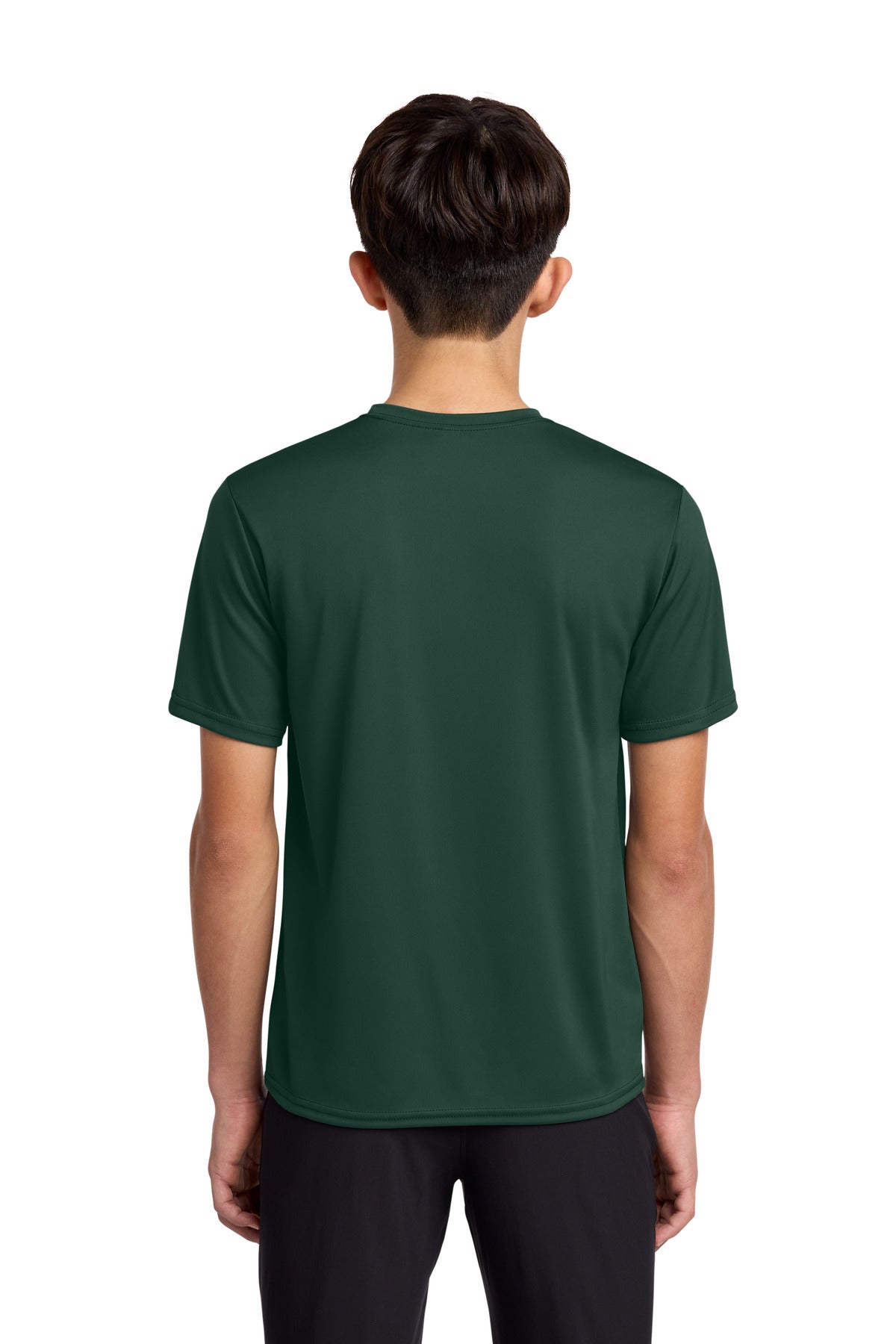 Port & Co Youth Performance Tee - Dark Green
