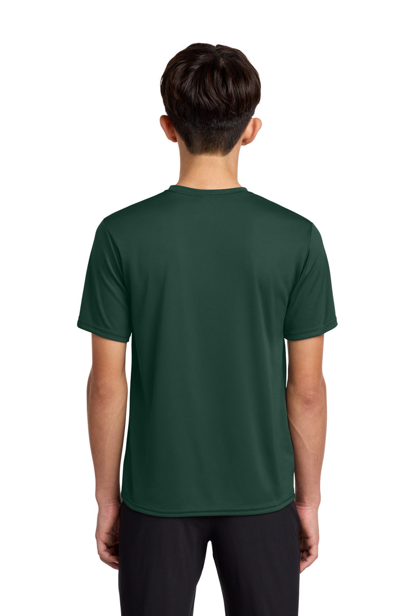 Port & Co Youth Performance Tee - Dark Green