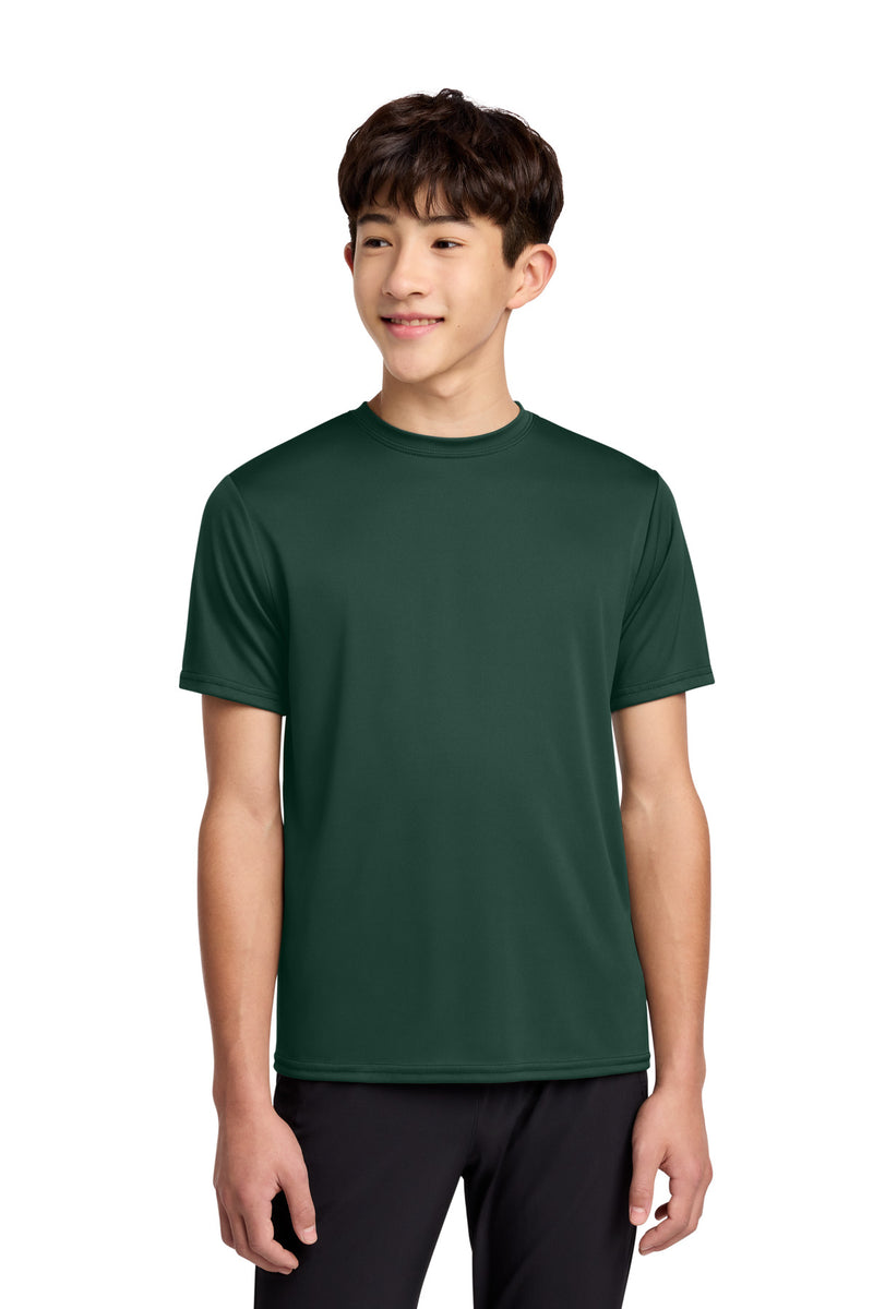 Port & Co Youth Performance Tee - Dark Green