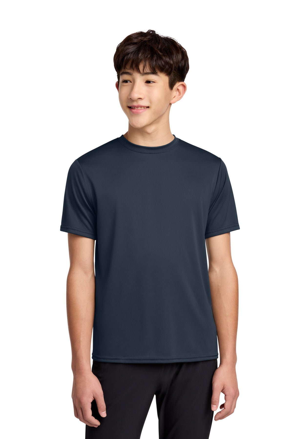 Port & Co Youth Performance Tee - Deep Navy