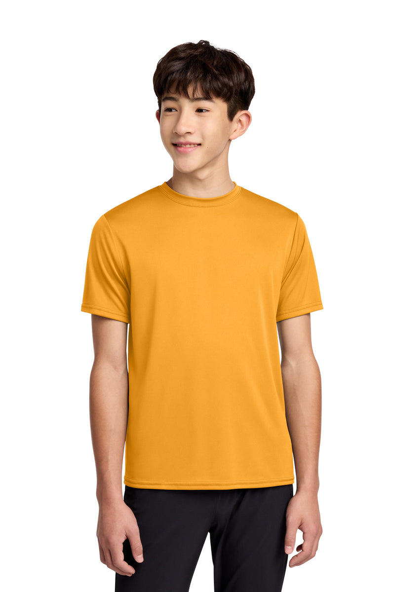 Port & Co Youth Performance Tee - Gold