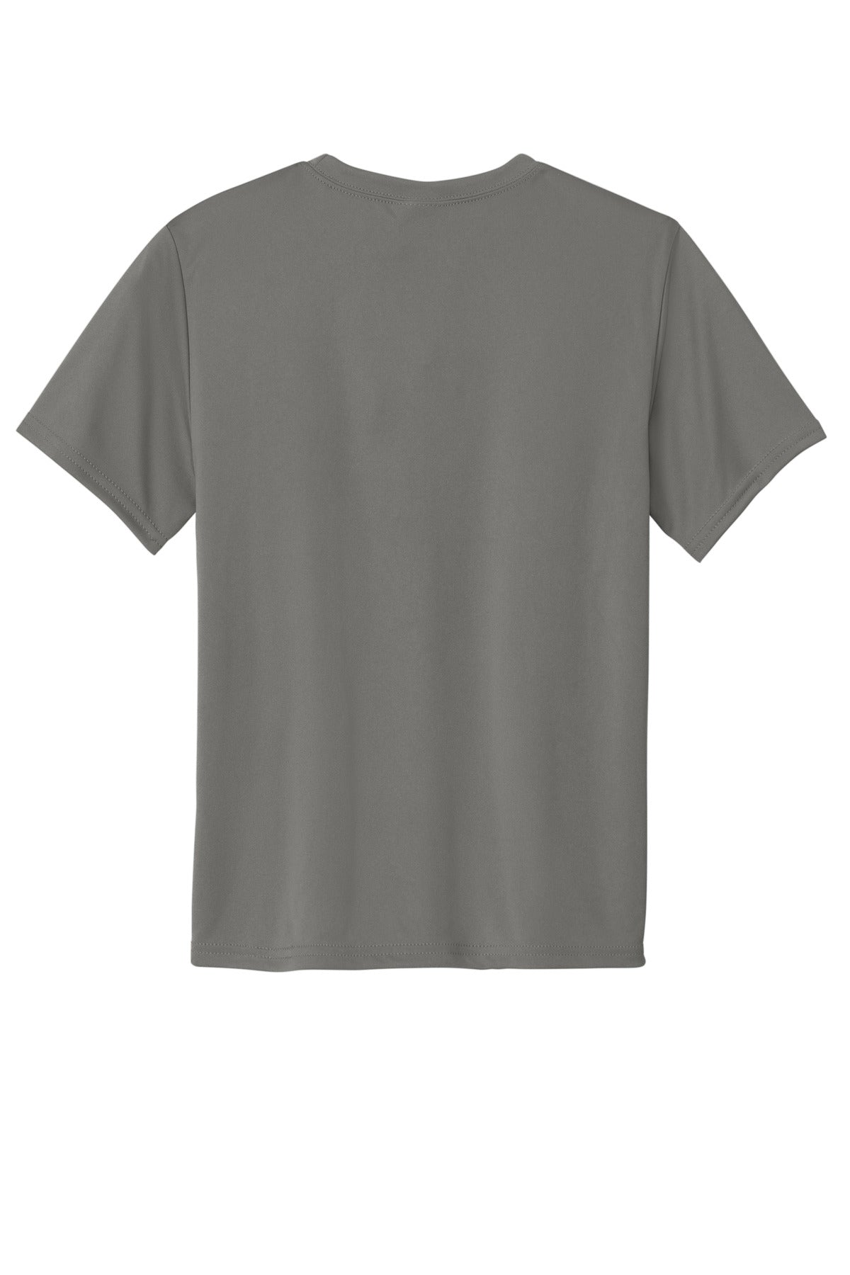 Port & Co Youth Performance Tee - Grey Concrete