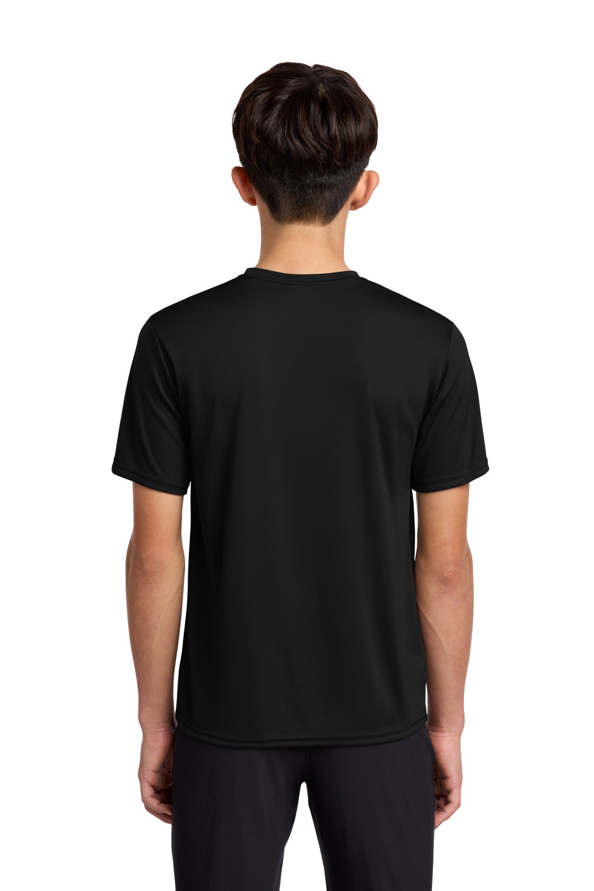 Port & Co Youth Performance Tee - Jet Black