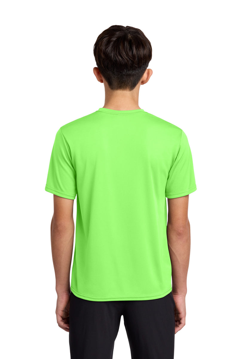 Port & Co Youth Performance Tee - Neon Green