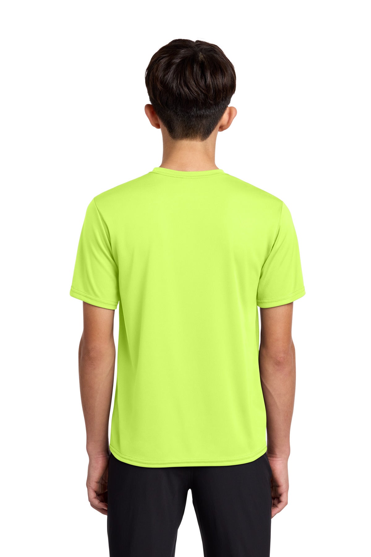 Port & Co Youth Performance Tee - Neon Yellow