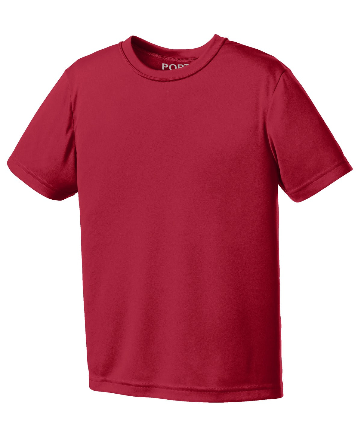 Port & Co Youth Performance Tee - Red