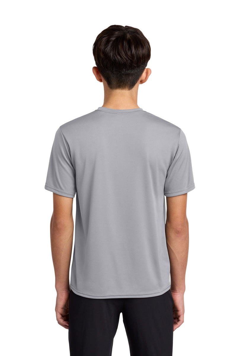 Port & Co Youth Performance Tee - Silver