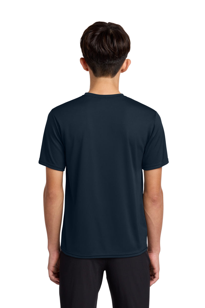 Port & Co Youth Performance Tee - True Navy